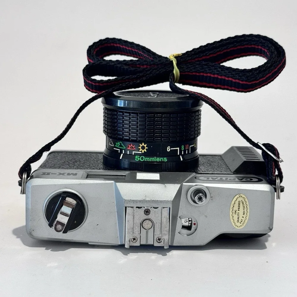 Vintage Capital 35MM Point & Shoot Retro Camera MX-11 w Case Strap‎ Original Box